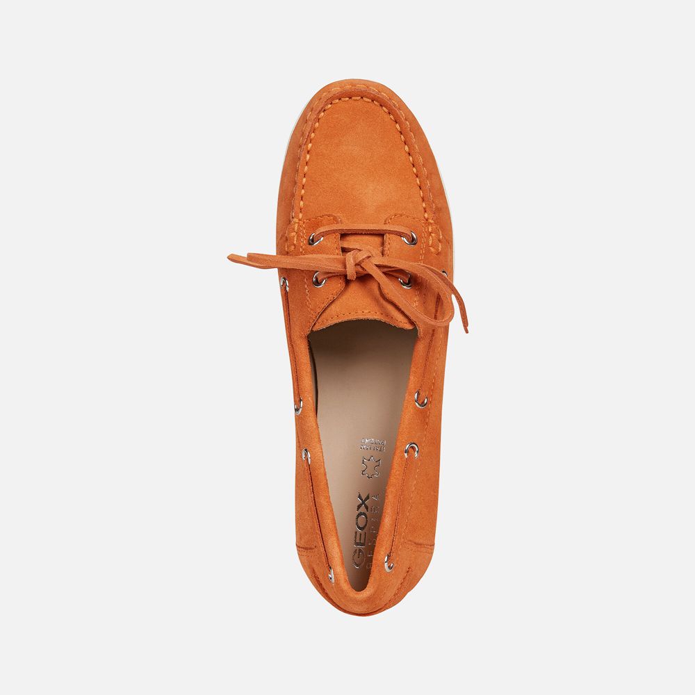 Mocassins Geox Senhora Laranja - Genova - KUQDM2513